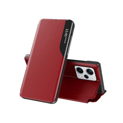 Husa Xiaomi Redmi Note 12 5G, Tip Carte Eco Book, Rosu